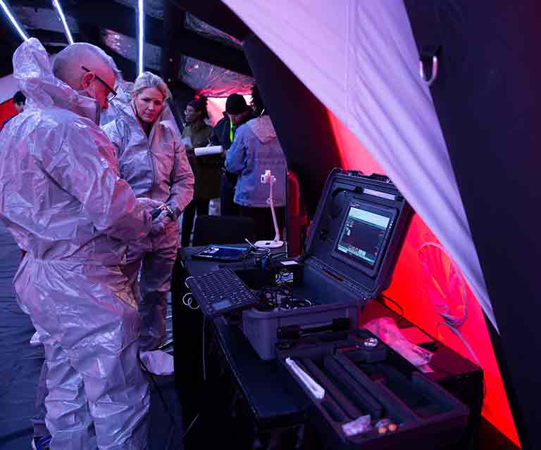 Sqre | Hurricane emergency center