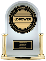 Card | Verizon JD Power Award For Large Enterprise Business Internet