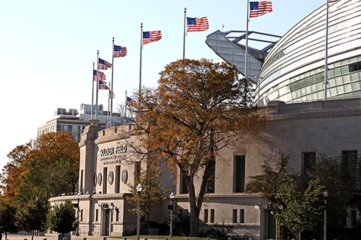 Tile|Soldier Field Stadium, Chicago, Illinois