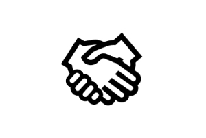 Hand shake icon